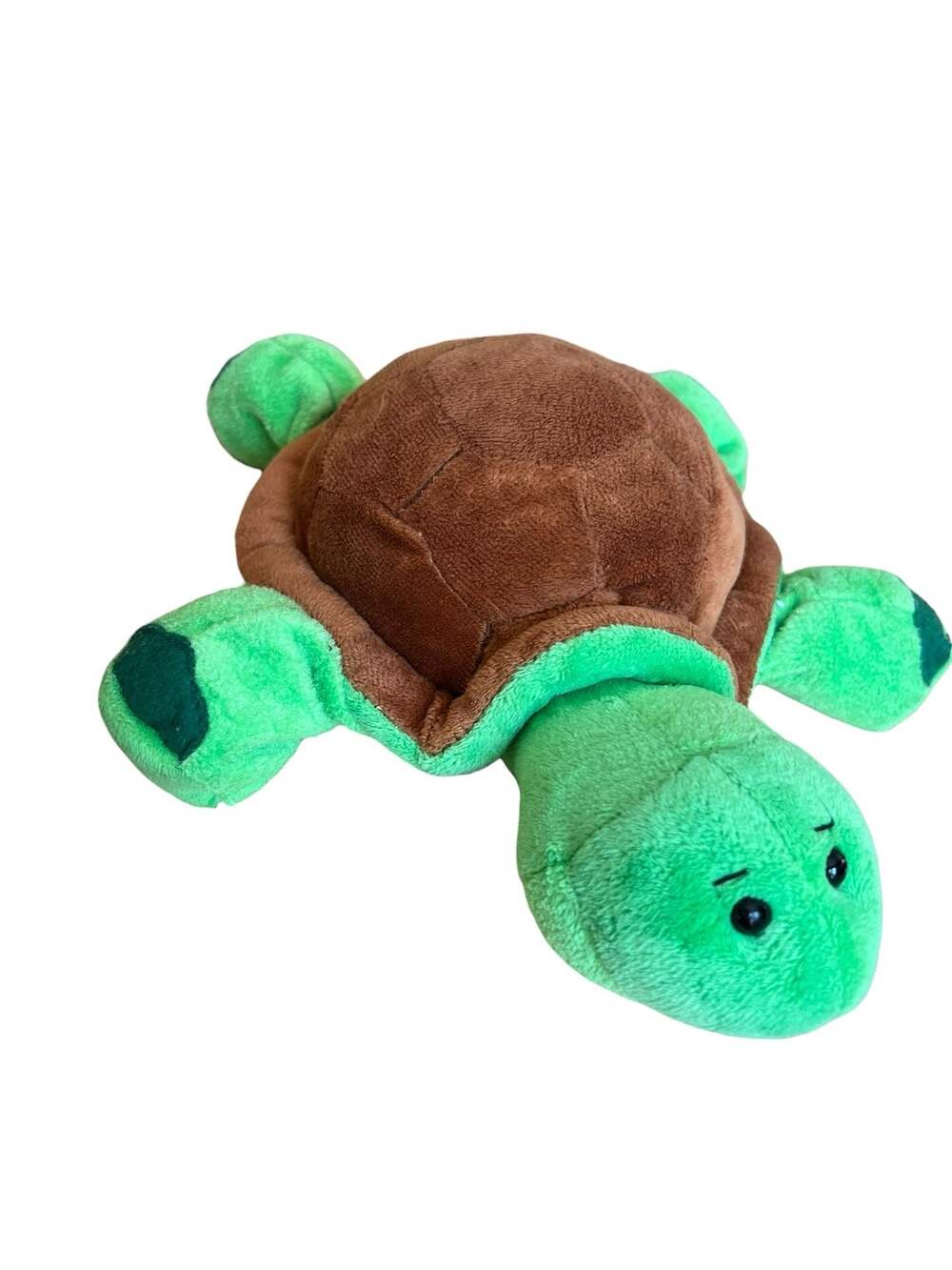 Vintage Webkinz Plush Turtle: Green & Brown Ganz Stuffed Animal (2005) NO CODE